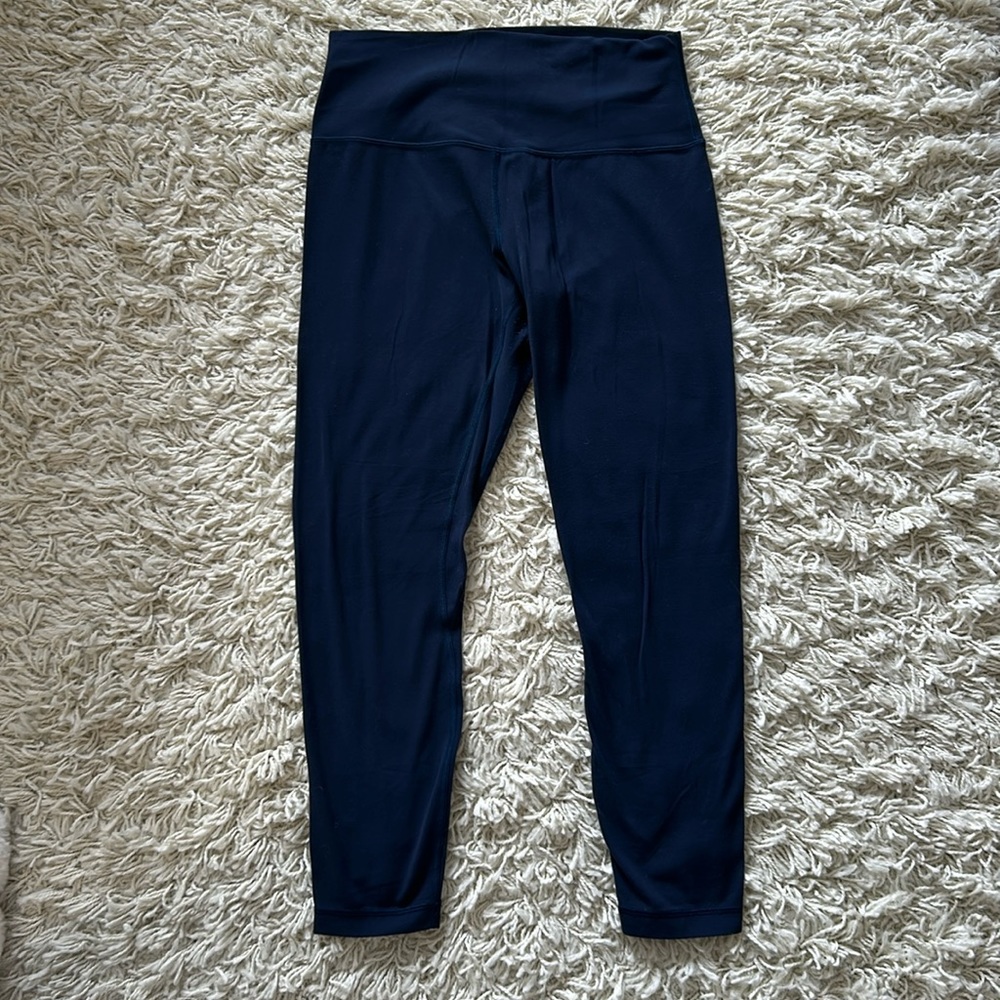Navy Lululemon Align Leggings